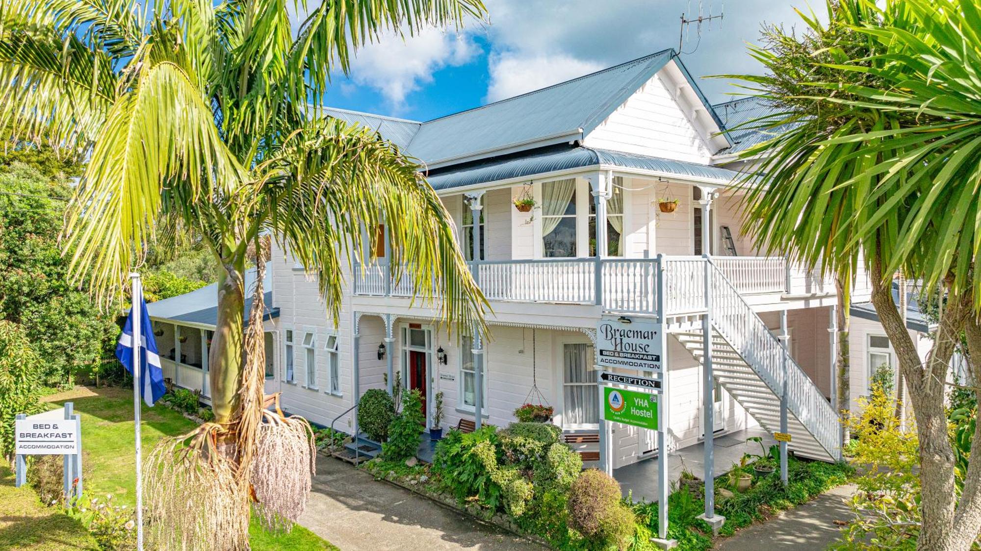 Braemar House B&B And Yha Hostel Whanganui Eksteriør billede